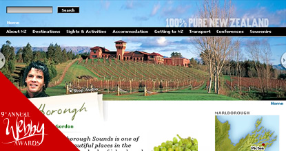 Tourism New Zealand Lifestyle Module